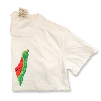 Watermelon Palestine Large Center Tee